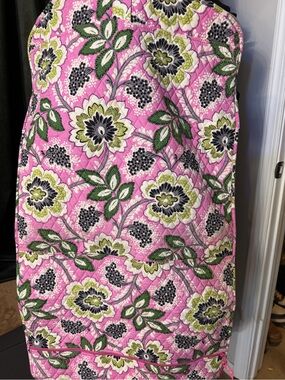 Vera Bradley Priscilla Pink Hanging Travel Garment Bag